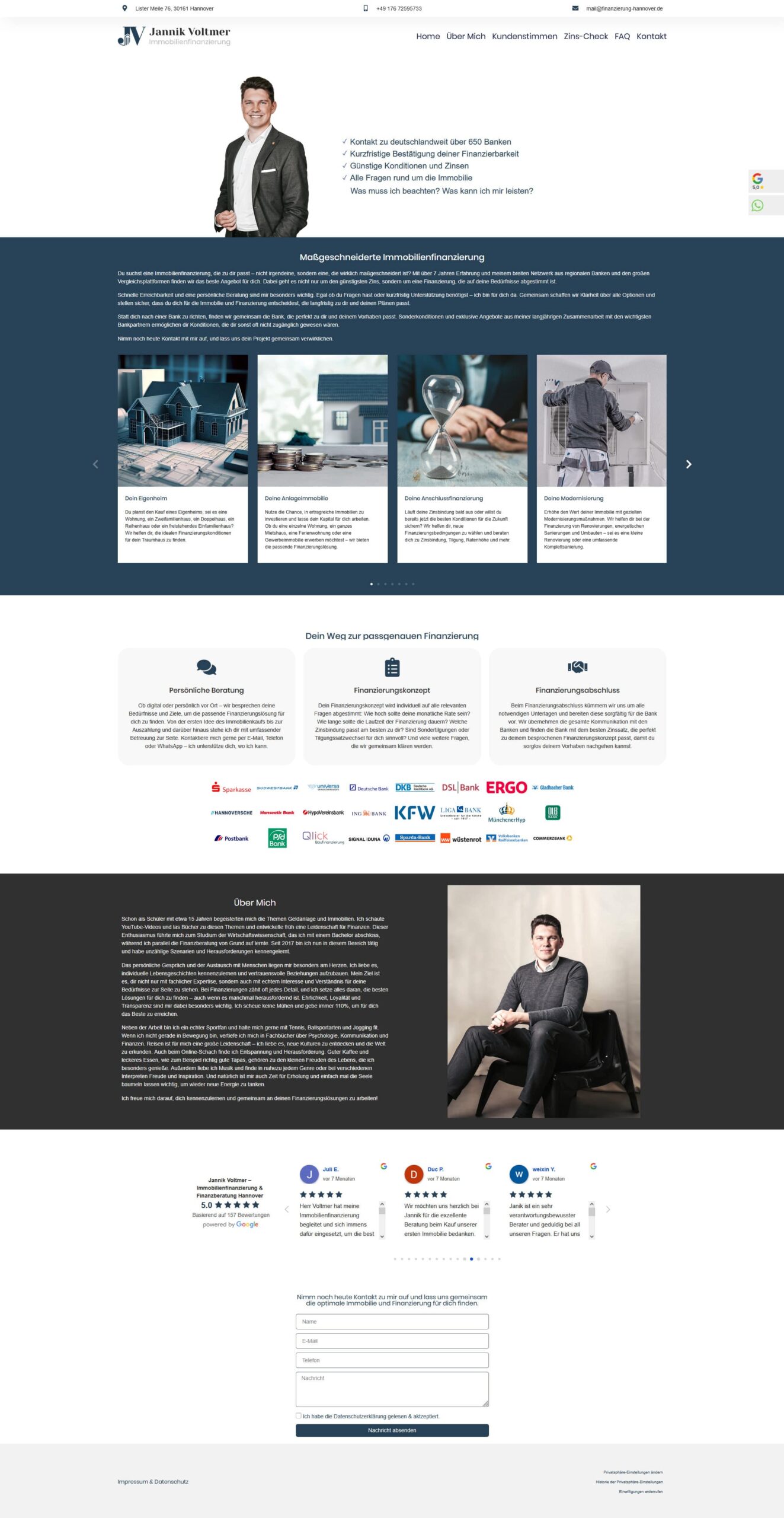 Screenshot Website